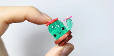 萌翻朋友圈！DIY樹脂仙人掌手工藝品，讓生活充滿可愛綠意